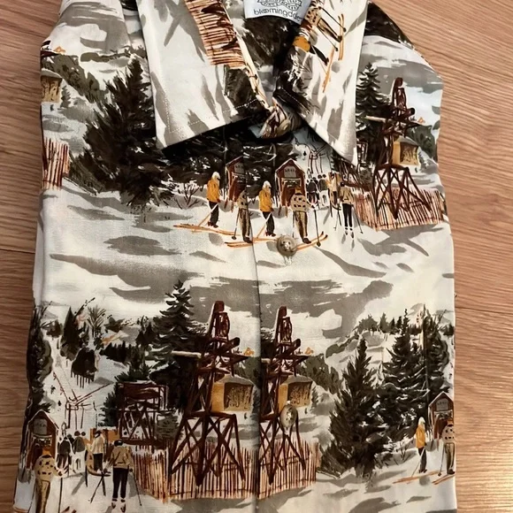 Vintage Bloomingdale's Ski Button Downnever worn